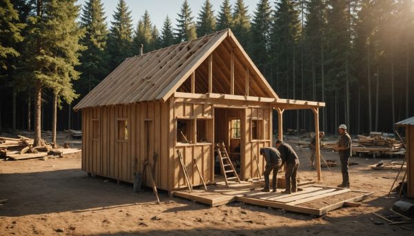 Comment sont construites nos cabanes ?