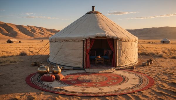 Découvrir la vie en yourte traditionnelle