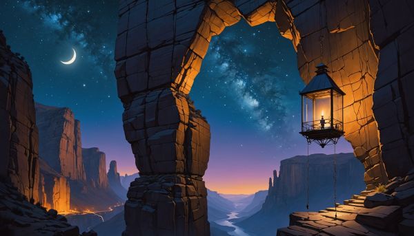 Vivre une nuit magique suspendu entre ciel et terre