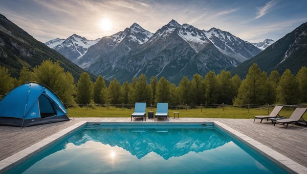 Les avantages d'un camping avec piscine en alpes du sud